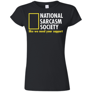 National Sarcasm Ladies' T-Shirt