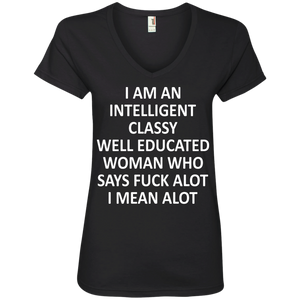 Intelligent Woman V-Neck