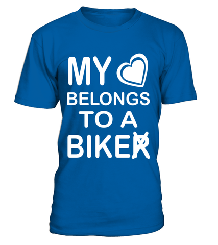 Image of My Heart Belongs To A Bike Shirt