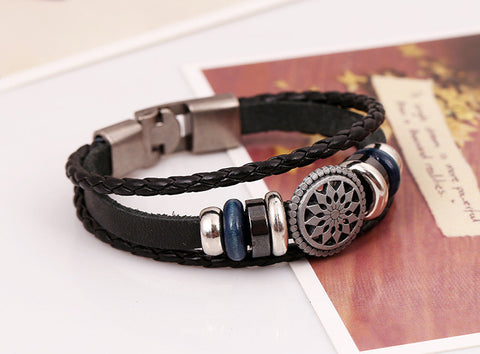 Image of ($1) Handmade Braided Leather Bracelets