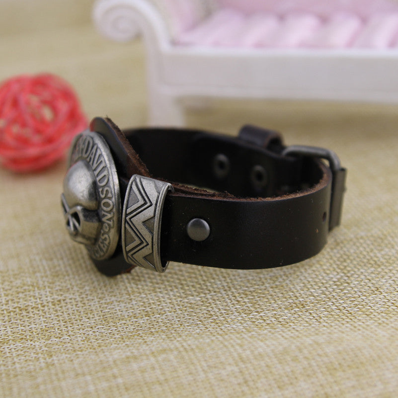 (One Time Offer) Handmade HD Leather Bracelet