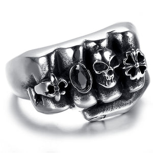 Stainless Steel Knuckle Ring
