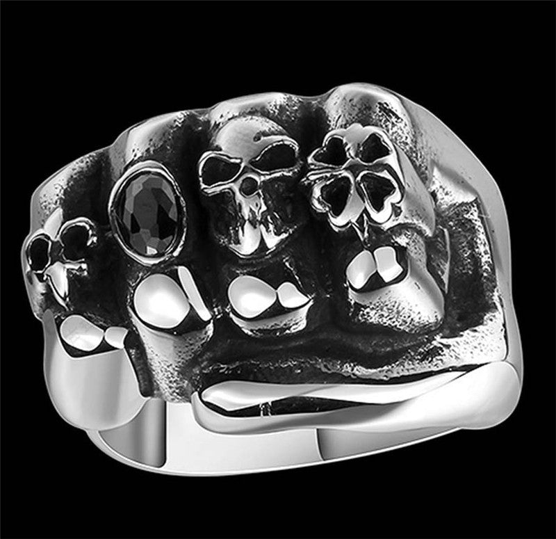 Stainless Steel Knuckle Ring