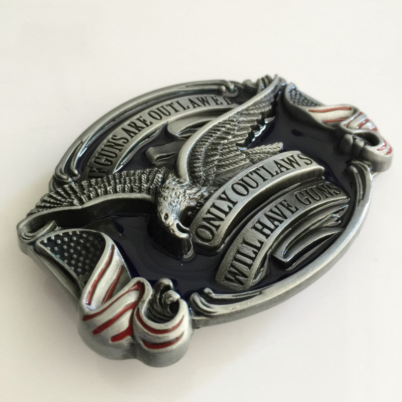 Outlaws Belt Buckle