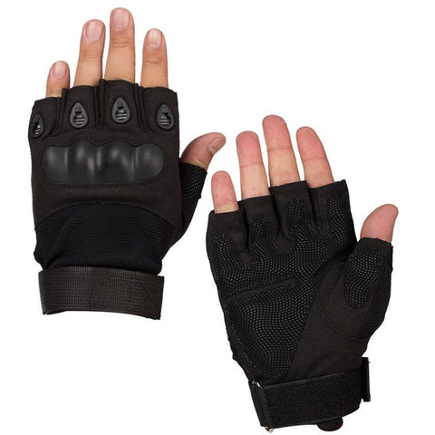 Image of Top grade Rugged Fingerless Driving Gloves