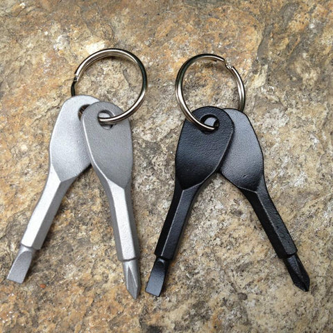 Image of Stainless Steel Screwdriver Keychain