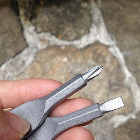 Stainless Steel Screwdriver Keychain