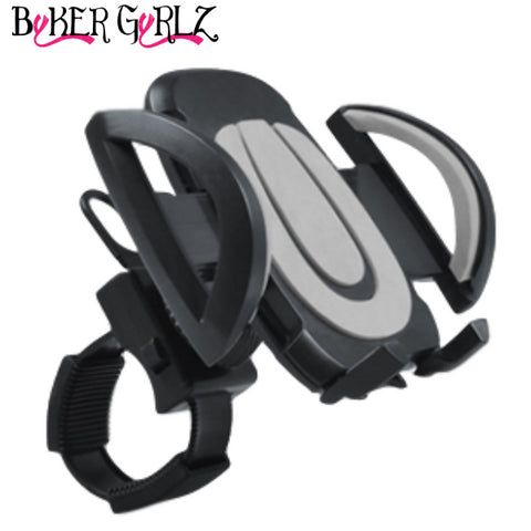 Image of Motorcycle Cell Phone Mount - For iPhone 6 (5, 6s Plus), Samsung Galaxy Note or any Smartphone