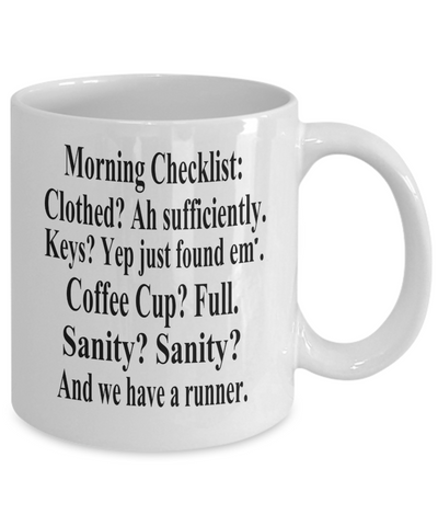 Image of Morning Checklist Mug