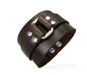 Bracelets - Genuine Cowhide Leather Bracelet