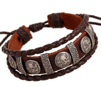 Bracelets - Tribal Genuine Leather Braided Bracelet