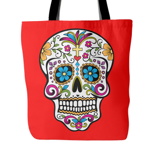 Cross Sugar Skulls Tote