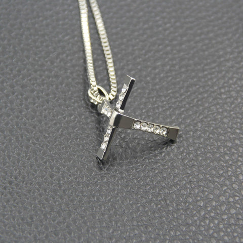 Image of Necklaces - Cross Pendant And Necklace Set