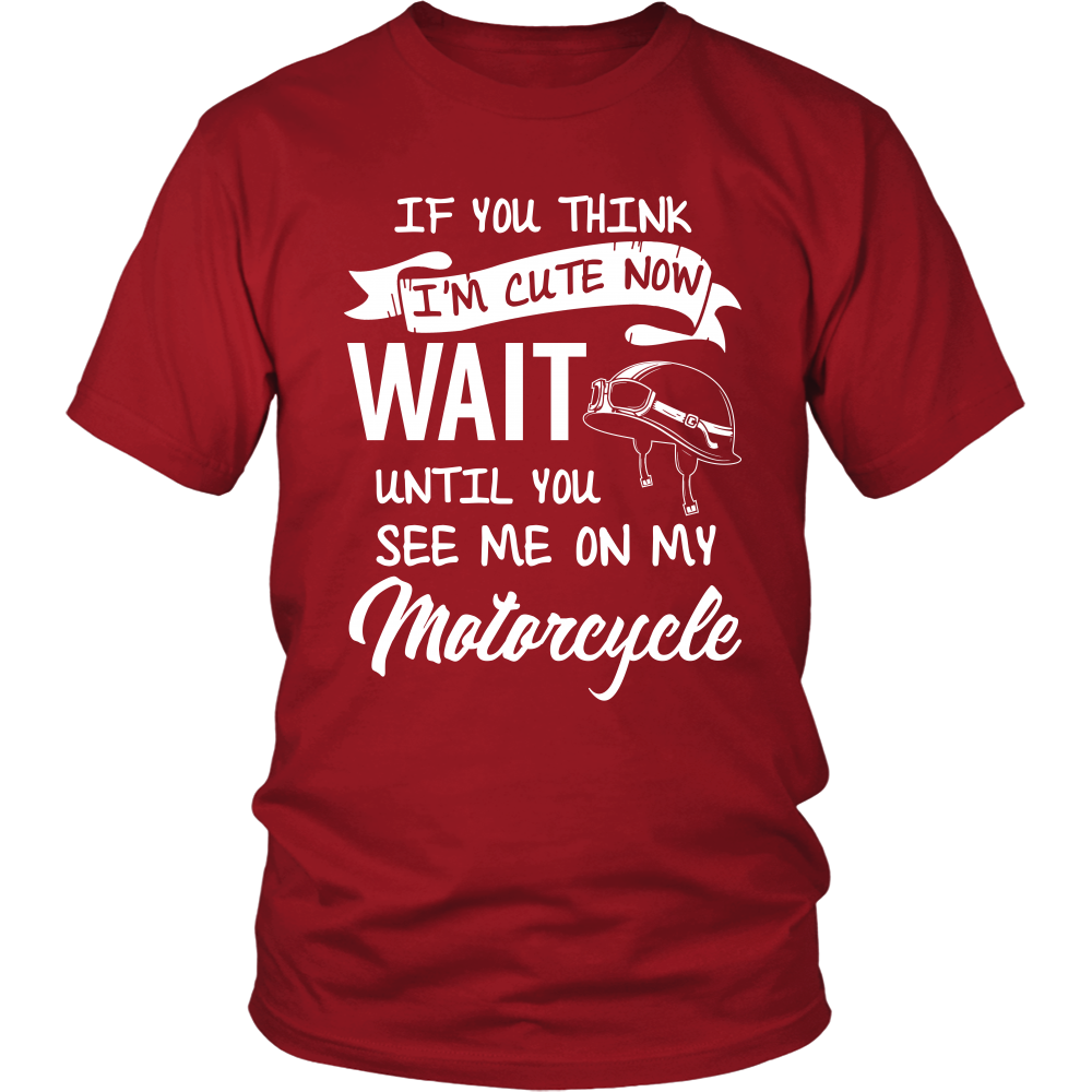 (One Time Offer) See Me On My Motorcycle Shirt