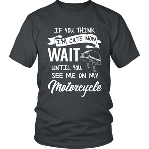 See Me On My Motorcycle Shirt