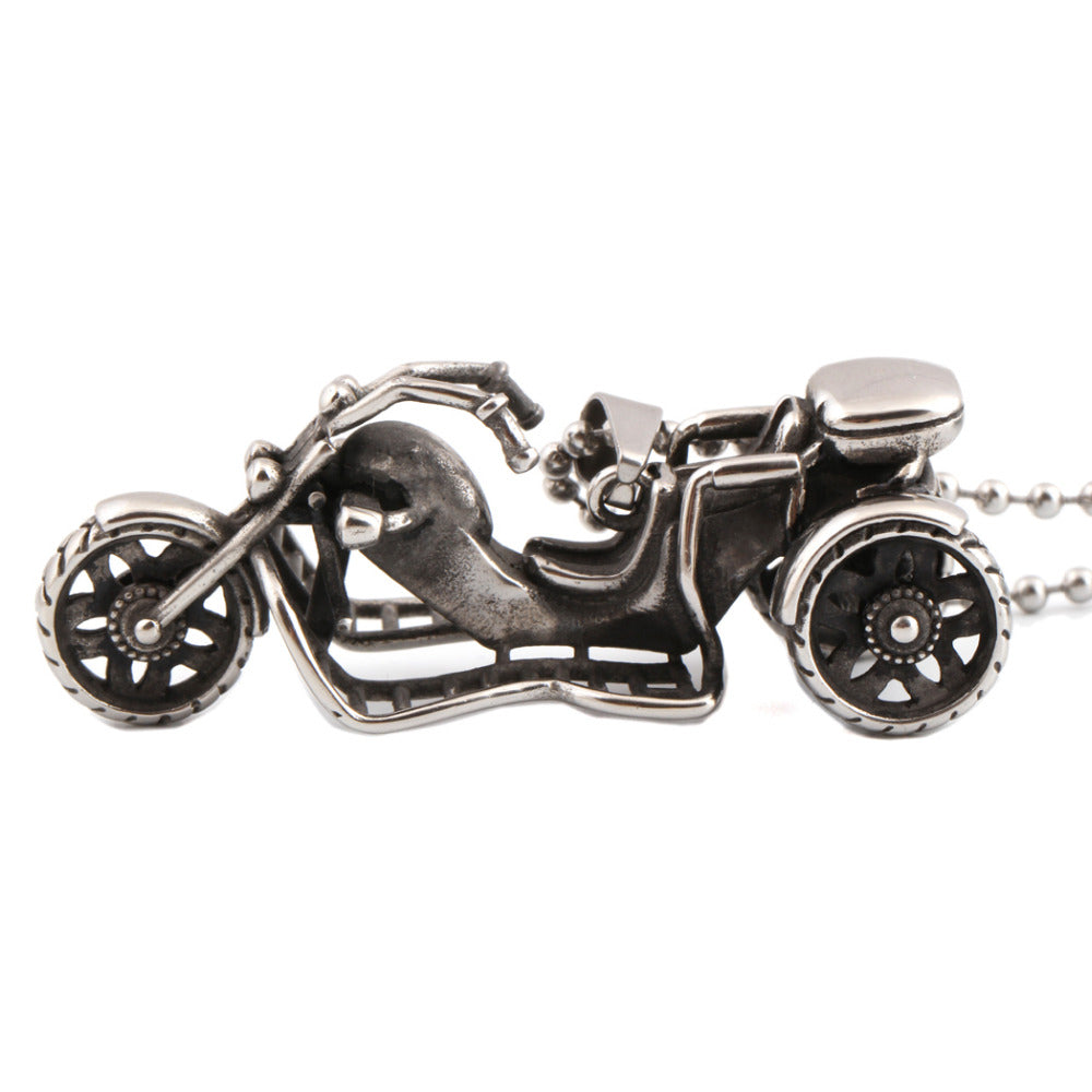 Stainless Steel Trike Necklace Set