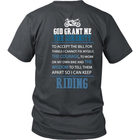 Image of T-Shirt - Biker's Serenity Prayer