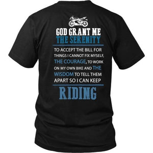 T-Shirt - Biker's Serenity Prayer