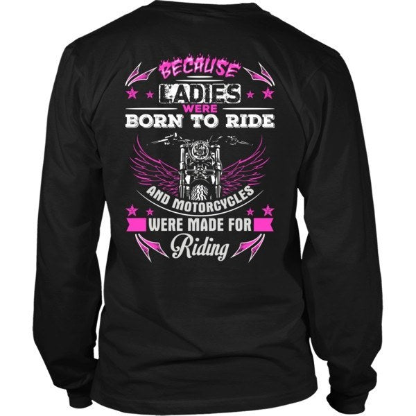 T-shirt - BORN TO RIDE